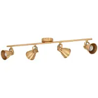 Eglo Spot de plafond en laiton Seras 4x GU10