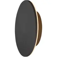 SLV D-RING M, Applique murale, PHASE, 2700/3000K, PHASE, IP65, noir 1007913
