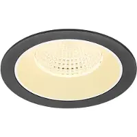 SLV Spot encastré Numinos XL noir/blanc 3000K - 55 deg