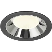 SLV Spot encastré Numinos XL noir/chrome 4000K - 20 deg
