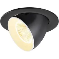 SLV Spot encastré Numinos Gimble L noir/blanc 3000K - 20 deg