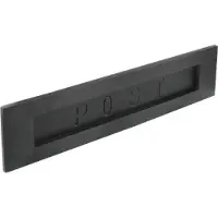 Intersteel Boîte aux lettres Posta Suspension droite noire