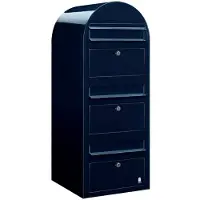 Bobi Boites aux lettres Trio 5004 Noir-bleu