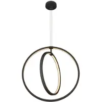 SLV ONE VERTICAL PD, Luminaire suspendu, 180cm, 2700/3000K, PHASE, noir 1008002