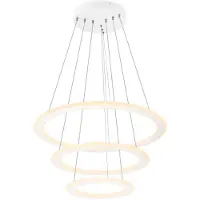 SLV Suspension design One Flat blanc