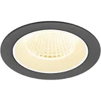 SLV Spot encastré Numinos M noir/blanc 3000K - 40 deg