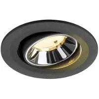 SLV Spot encastré Numinos Move S noir/chrome 3000K - 55 deg