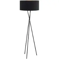 Eglo Lampadaire FONDACHELLI Noir 95541