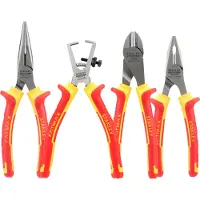 Stanley 4-84-489 - Jeu De Pinces VDE 4pcs
