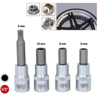 Ks Tools Jeu de douilles OZ spécial jantes alu pour jantes OZ en plusieurs parties 4 pces - 515.0795