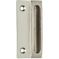 Intersteel Gâche Fixon pour serrure de fenêtre nickel mat