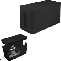 Logilink KAB0060 Boîte de câbles "small size", couleur : noir
