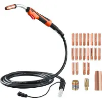 Vevor Pistolet de Soudage avec Câble 4,5 m 250 A Compatible avec Soudeuses Millermatic 200