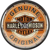 Harley Davidson HORLOGE MURALE HARLEY D. DIAMÈTRE : 31 CM