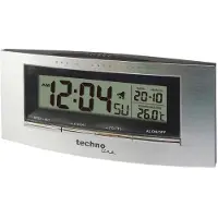 Technoline Wt 182 Alarm Clock Argenté One Size / EU Plug 220V
