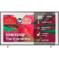 Samsung The Frame TQ85LS03FWU, 2,16 m (85"), 3840 x 2160 px, Neo QLED, Smart TV, Wi-Fi, Noir