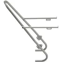 Tubus Porte-bagages avant Lowrider Tubus Tara, acier inoxydable, 26-28"