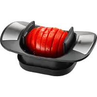 GEFU Accessoires de cuisine Caprese Czarna Krajalnica DO Pomidorów I Mozzarelli Plastikowa, G12371