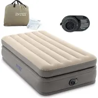 Intex Matelas gonflable 191x99x51 cm avec pompe électrique 64162ND