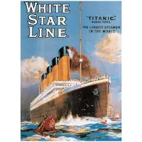 Eurographics Puzzle Poster : Titanic 1000 pièces