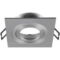 SLV Anneau de montage New Tria 75 carré en aluminium - sans fixation