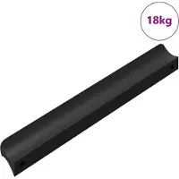 vidaXL , lot de 973 pièces, vis noires, dimensions 106 x 7,4 x 15,5 mm, en aluminium