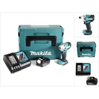 Makita DTD 156 RT1J Clé à choc sans fil 18V 155Nm + 1x batterie 5,0Ah + chargeur + Makpac