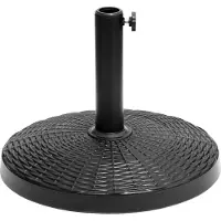 Happy Garden Pied de parasol droit QUIMPER noir