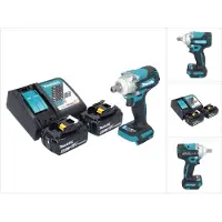 Makita DTW 301 RG Clé à choc sans fil 18 V 330 Nm 1/2" Brushless + 2x batterie 6,0 Ah + chargeur