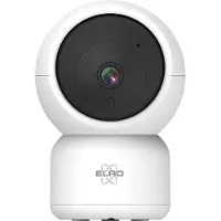 Elro Caméra de surveillance IP intérieure avec transmission en direct sur téléphone portable, détecteur de mouvement, app