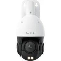 Reolink RLC-823S1, Caméra de surveillance 4K 8MP PoE, couverture 360°, zoom optique 5x, auto-tracking, vision nocturne couleur, détection de personnes/véhicules/animaux