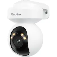 Reolink E1 Outdoor SE PoE, 4K 8MP PoE Caméra de surveillance extérieure, Couverture 360°, Auto-tracking, Vision nocturne couleur, Identification de personnes/véhicules/animaux, IP65