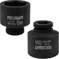 FORCEKRAFT Adaptateur pour frappe en profondeur 1" 62 mm (hexagonal à 6 pans)