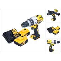 DeWalt DCD 996 P2 Perceuse-visseuse à percussion sans fil 18 V 95 Nm Brushless + 2x batterie 5,0 Ah + chargeur