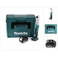 Makita DTL 061 G1J Meuleuse à chocs angulaire sans fil 18V 1/4" 60Nm + 1x Batterie 6.0Ah + Coffret Makpac - sans chargeur