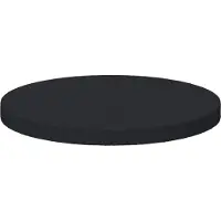 vidaXL Patins de meubles 2 pcs Noir Ø 30 x 2 mm EVA