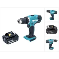 Makita Perceuse-visseuse sans fil DDF 453 G1 18 V 42 Nm + 1 batterie 6,0 Ah - sans chargeur