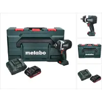 Metabo SSW 18 LTX 800 BL Visseuse à choc sans fil 18 V 800 Nm 1/2" Brushless + 1x batterie 4,0 Ah + chargeur + metaBOX