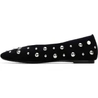 Xti Ballerines 145283 femmes - Noir - 38