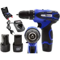 GEKO Perceuse/visseuse 18V Li-Ion 2xAKU