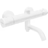 Mexen KAI mitigeur thermostatique bain-douche 3/4" + 1/2", blanc (77900-20)