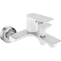 Mexen Mitigeur de baignoire Alfa, blanc/chrome (745730-02)