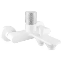Mexen Royo One mitigeur bain 150mm, blanc/chrome (72231-22)