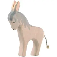 Ostheimer Figurine en bois âne debout