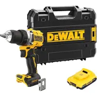 DeWalt DCD 800 NT Perceuse-visseuse sans fil 18 V 90 Nm Brushless + 1x batterie 2,0 Ah + TSTAK - sans chargeur
