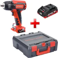 Rothenberger RO ID400 Visseuse à choc sans fil 18 V 400 Nm Brushless + 1x batterie LiHD 4,0 Ah + Rocase - sans chargeur