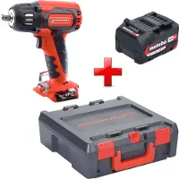 Rothenberger RO ID400 Clé à choc sans fil 18 V 400 Nm Brushless + 1x batterie 4,0 Ah + Rocase - sans chargeur