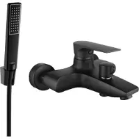 Mexen Axel R72 Mélangeur bain avec accessoires, noir (7383R72-70)