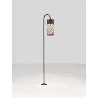 Lyora Lampe de jardin Motley 100cm brun rouille