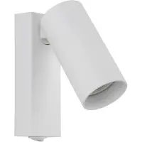 Nowodvorski Lighting Projecteur directionnel Fourty avec interrupteur - blanc